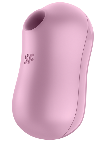 Satisfyer Cotton Candy lilac dual stimulation vibrator - ClubX Australia